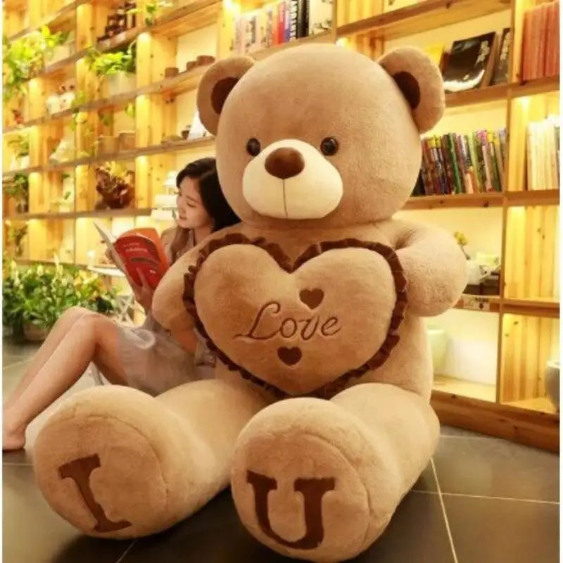 Grote Teddybeer met Hartje I Love You
