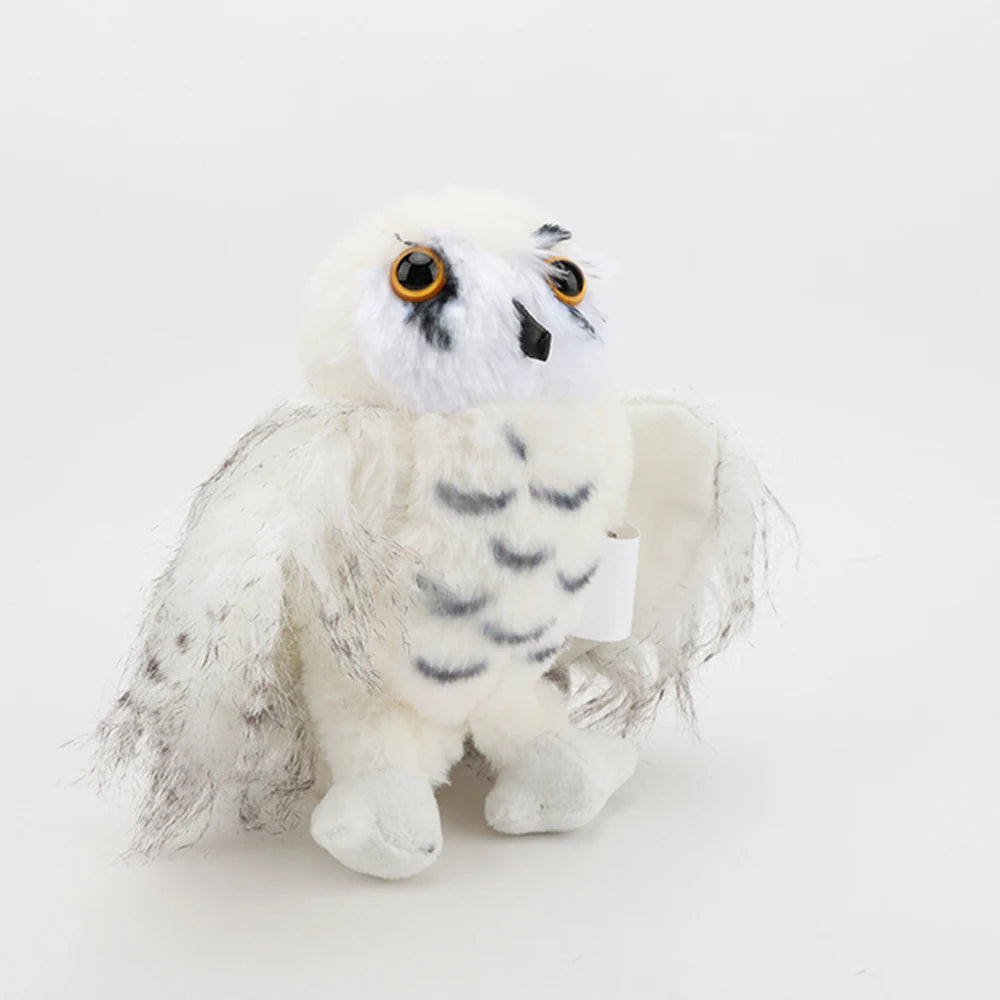 Witte Uil Knuffel 20 cm