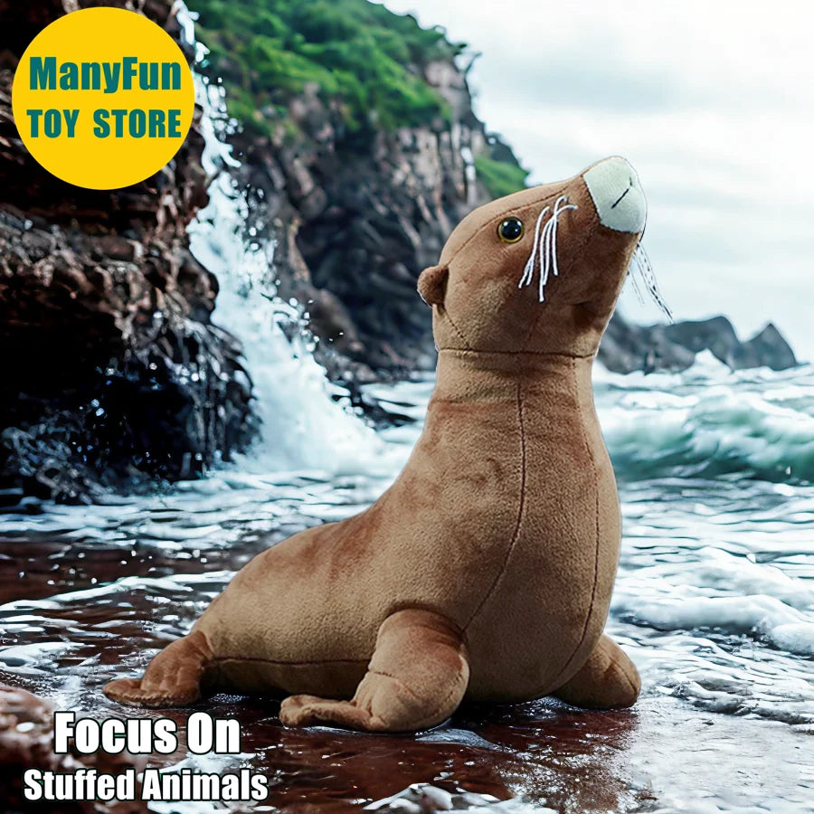 Realistische Pelsrob Zeehond Knuffel