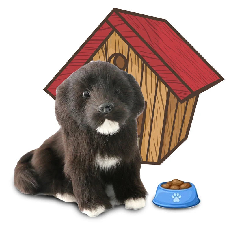 Zwarte Labrador Knuffel