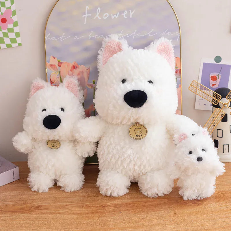 West Highland Terrier Knuffel 14 tot 35 cm | Staande Westie De Knuffel