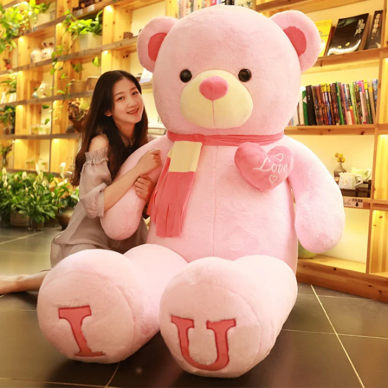 Grote Teddybeer met Hartje I Love You