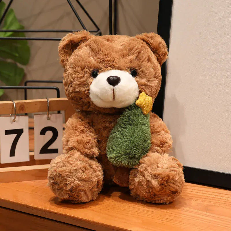 Kerst Knuffel | Teddybeer, Peperkoekman of Kerstboom, 6 Modellen De Knuffel Model E