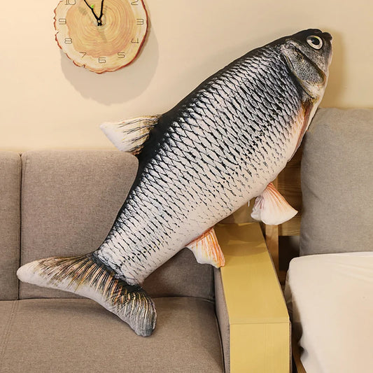 3D Vis Knuffelkussen 40 en 60 cm