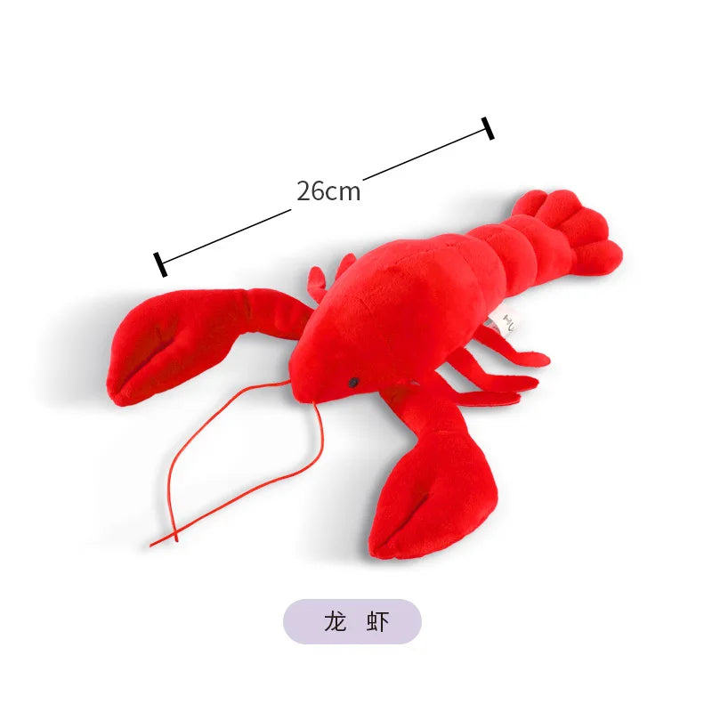 Zeedieren Knuffel | Krab, Kreeft, Zeester, Inktvis of Vis