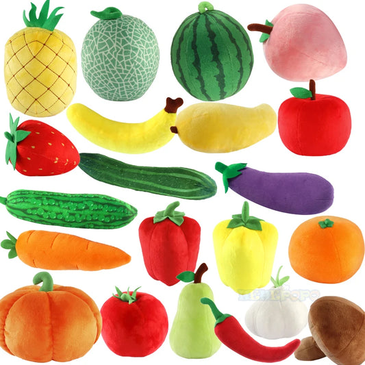 Groente, Fruit en Zeedieren Knuffel