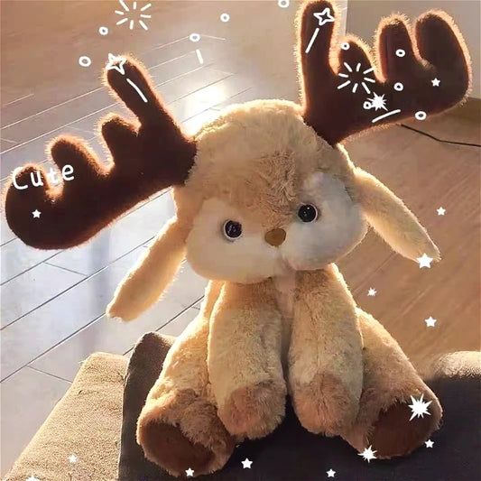 Kerst Hert Knuffelkussen 35 en 40 cm