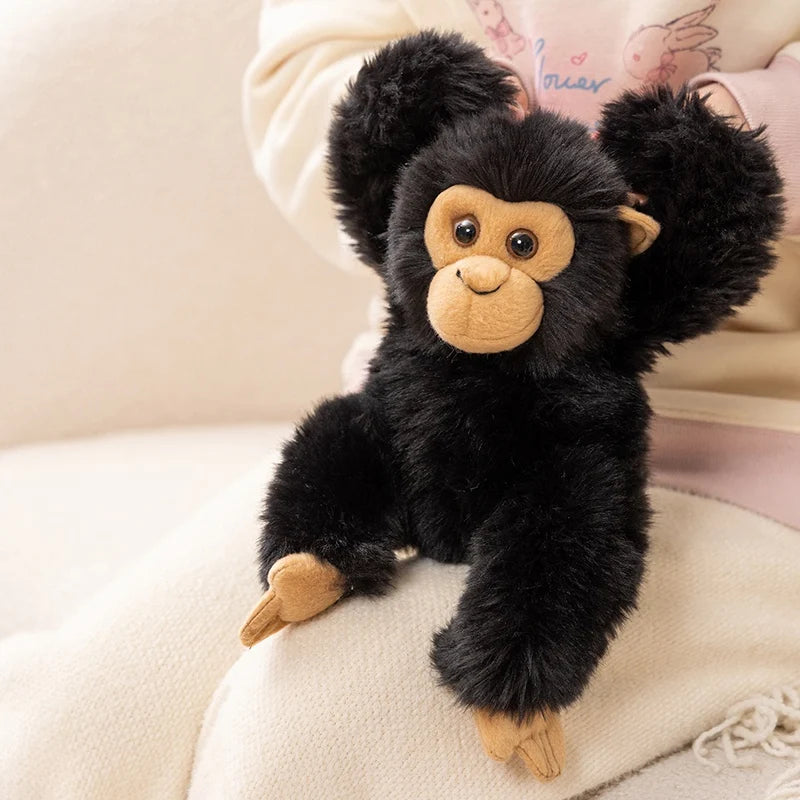 Chimpansee Gorilla Knuffel met Lange Armen 20 cm