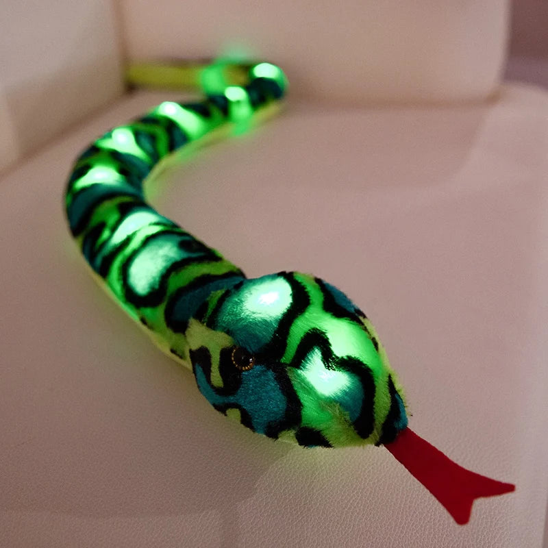 Lichtgevende Slang Knuffel 105 cm