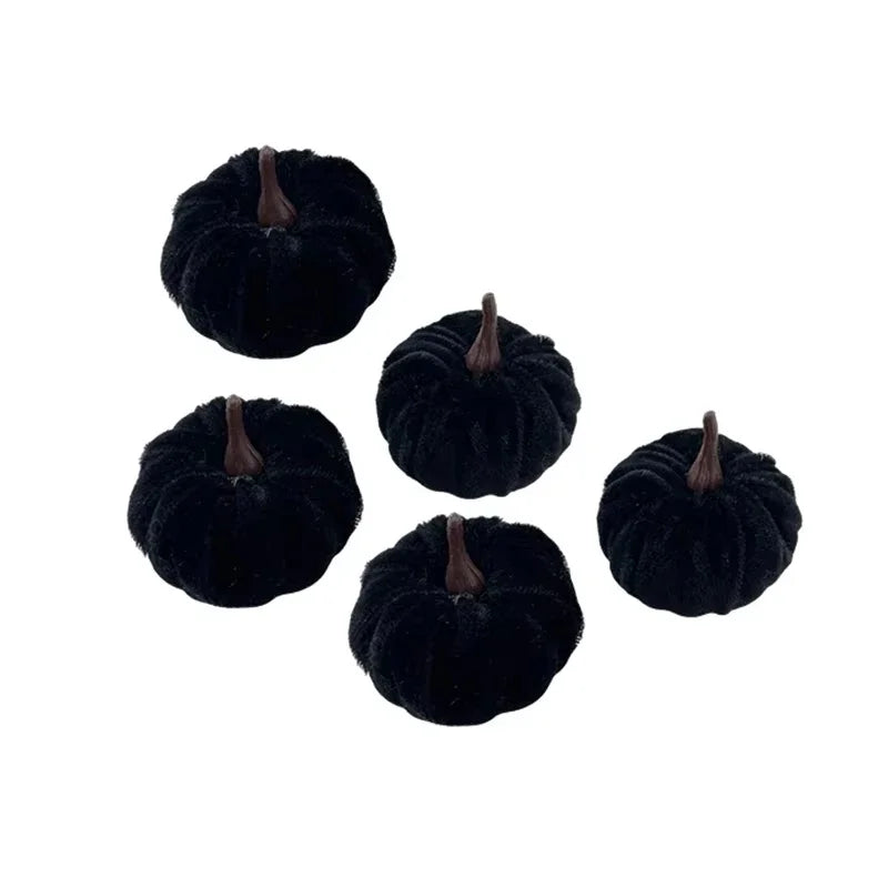 Pluche Pompoen Decoratie | Fluwelen Herfstpompoen