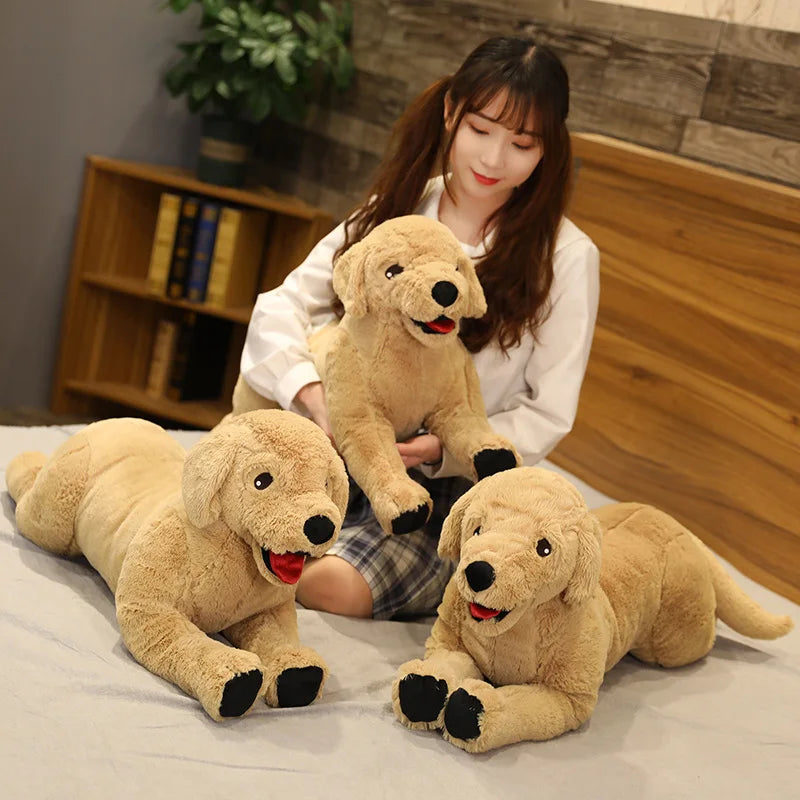 Labrador Hond Knuffel 35 of 75 cm