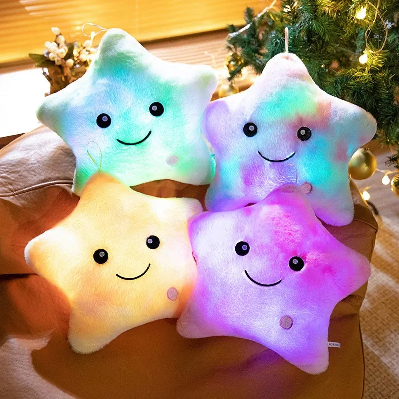 Lichtgevende Ster Knuffel met LED