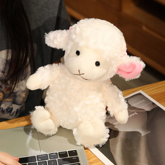Wit Schaap Knuffel 16, 22 of 30 cm