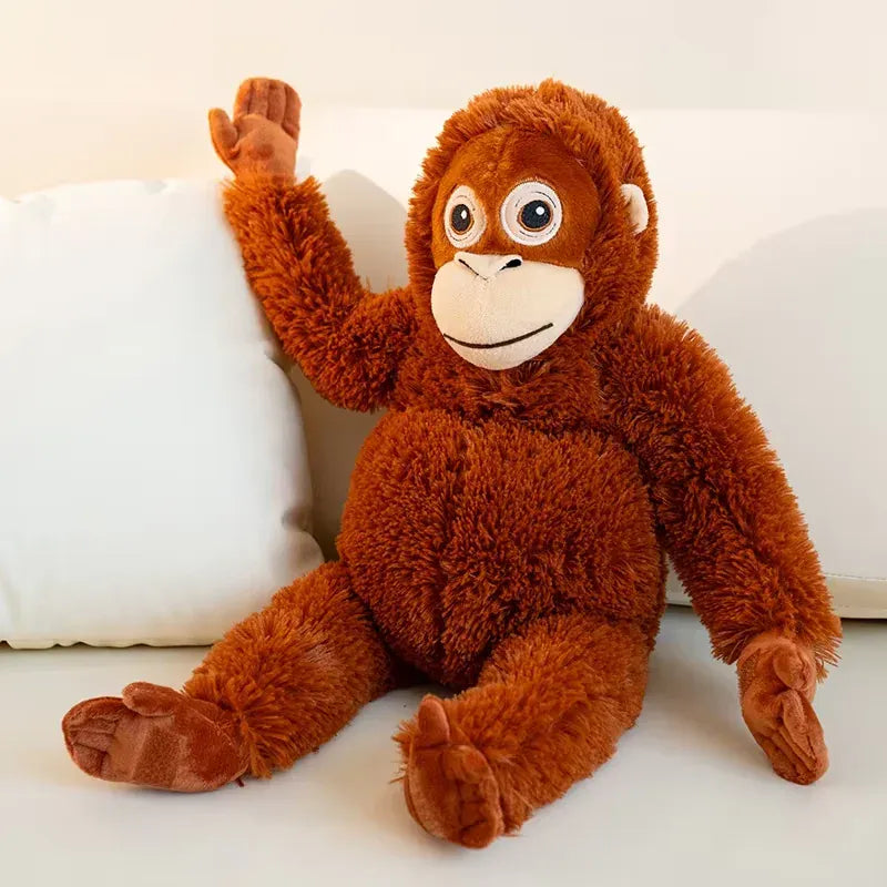 Aap Knuffel 63 cm | Grote Pluche Chimpansee De Knuffel
