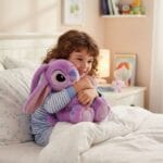Ademende Knuffel Angel En Stitch Voor Rust Tijdens Het Slapen De Knuffel
