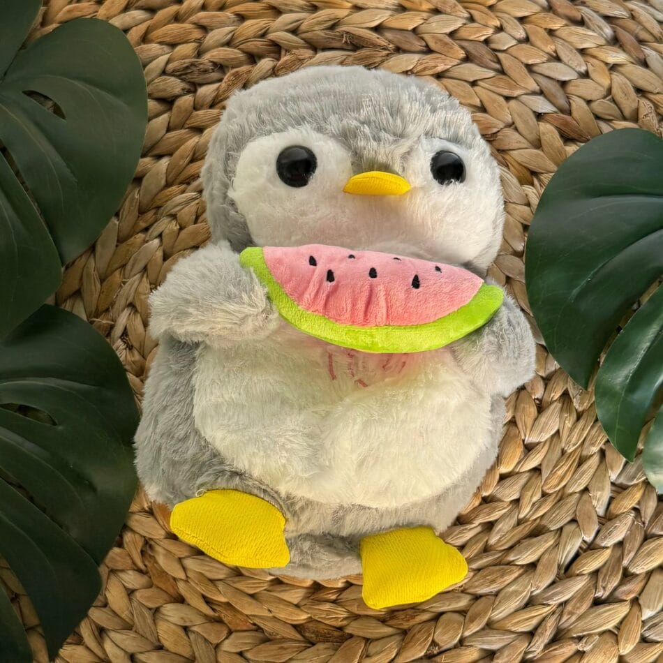 Ademende Pinguin Knuffel met Slaapliedjes Zachte Troostknuffel De Knuffel