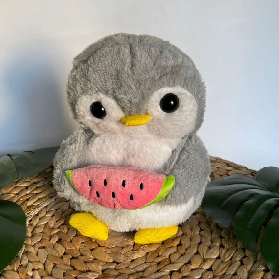 Ademende Pinguin Knuffel met Slaapliedjes Zachte Troostknuffel De Knuffel