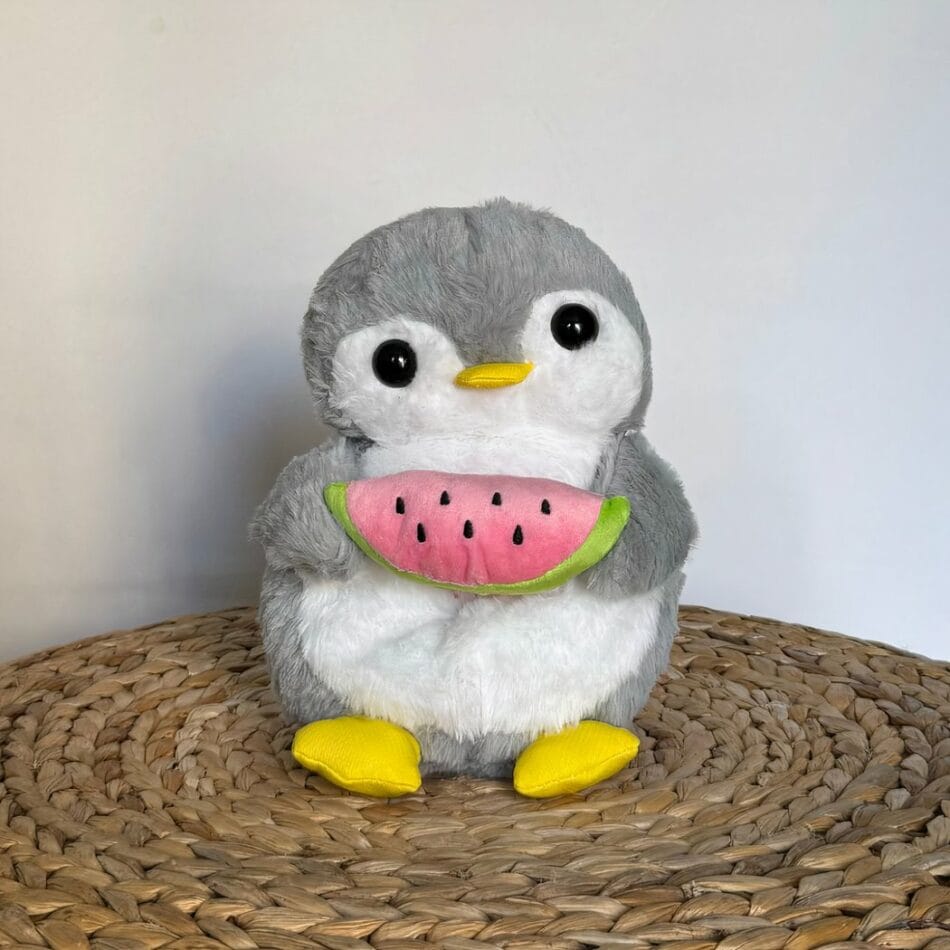 Ademende Pinguin Knuffel met Slaapliedjes Zachte Troostknuffel De Knuffel