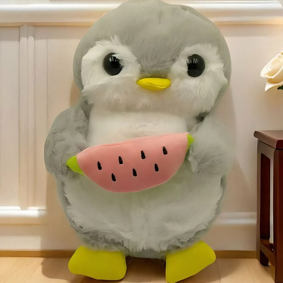 Ademende Pinguin Knuffel met Slaapliedjes Zachte Troostknuffel De Knuffel