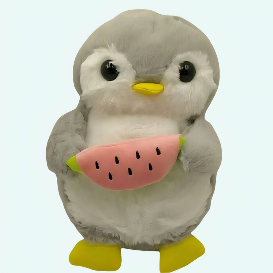 Ademende Pinguin Knuffel met Slaapliedjes Zachte Troostknuffel De Knuffel