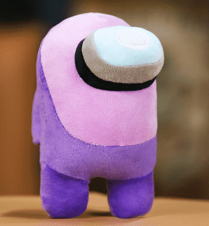 Among Us Knuffel 20 cm Paars Roze Pluche De Knuffel