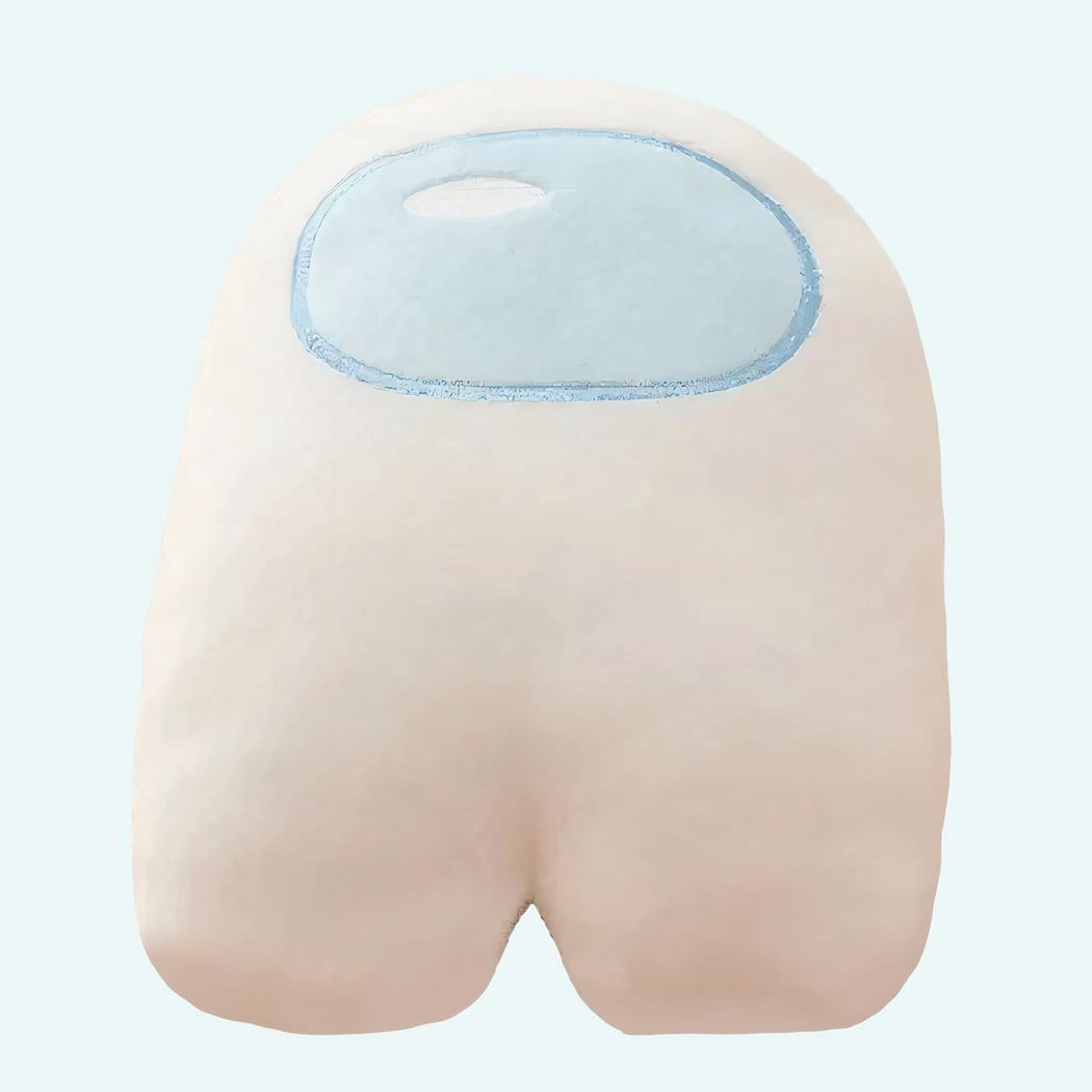 Among Us Knuffel Wit Zachte Pluche Voor Kinderen En Fans De Knuffel 10cm