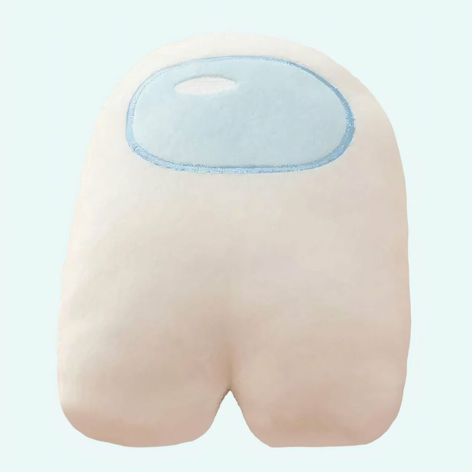 Among Us Knuffel Wit Zachte Pluche Voor Kinderen En Fans De Knuffel