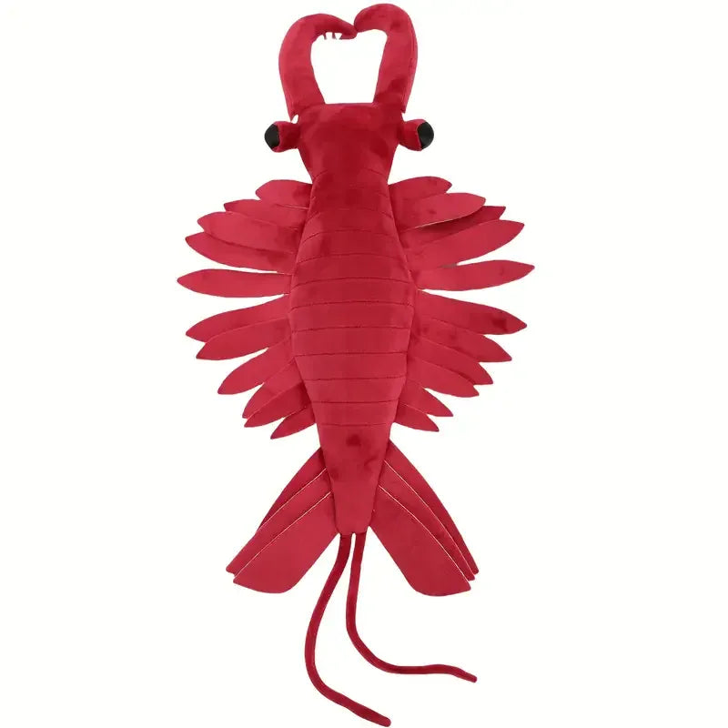 Anomalocaris Knuffel 50 cm | Realistische Pluche Garnaal De Knuffel