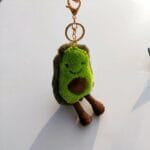 Avocado Knuffel Sleutelhanger Zacht Pluche Voor Kinderen De Knuffel
