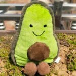 Avocado Knuffel Sleutelhanger Zacht Pluche Voor Kinderen De Knuffel