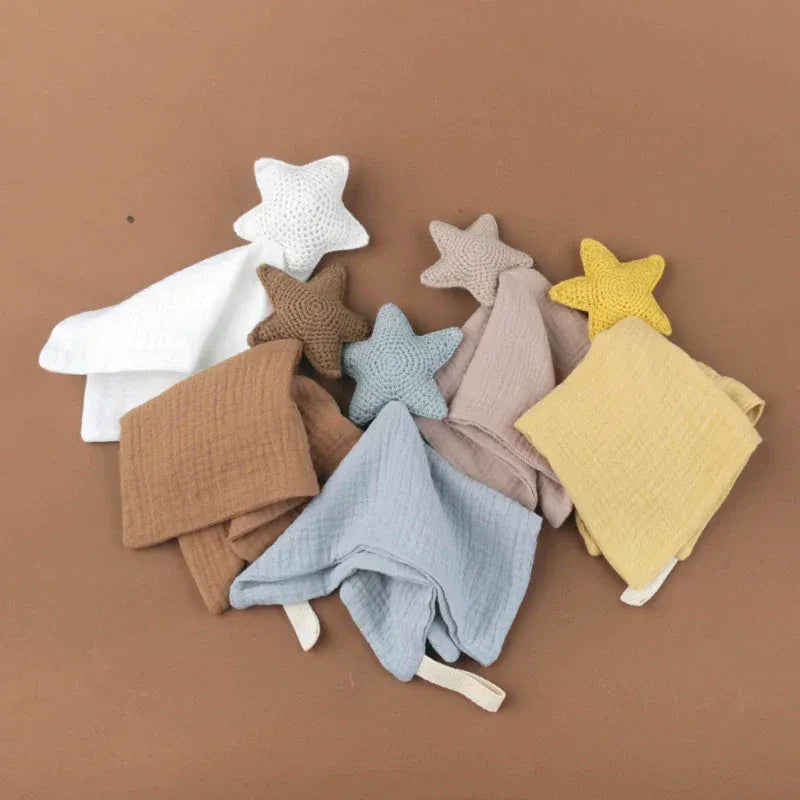 Baby Handdoek Met Ster Decor Katoen De Knuffel