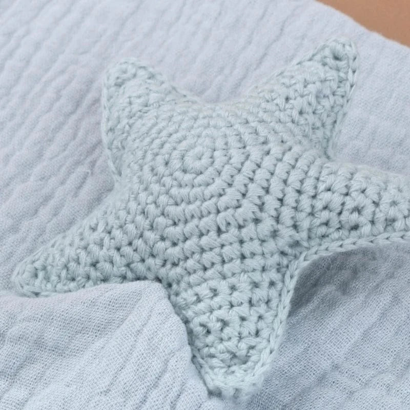 Baby Handdoek Met Ster Decor Katoen De Knuffel