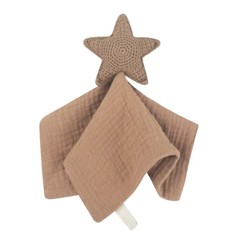 Baby Handdoek Met Ster Decor Katoen De Knuffel C4
