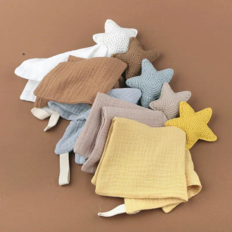 Baby Handdoek Met Ster Decor Katoen De Knuffel