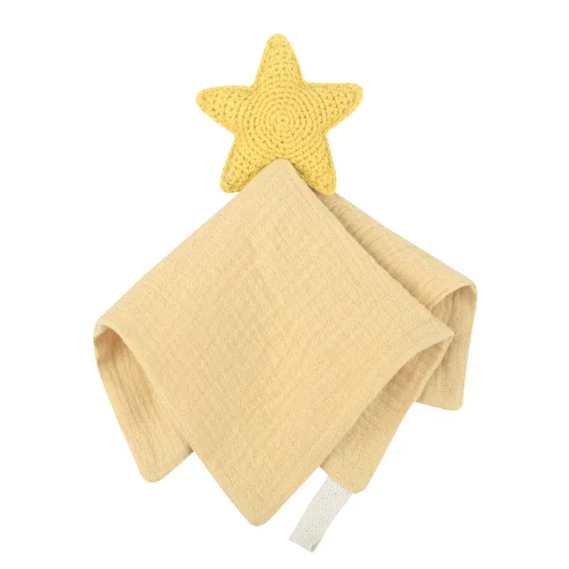 Baby Handdoek Met Ster Decor Katoen De Knuffel C5