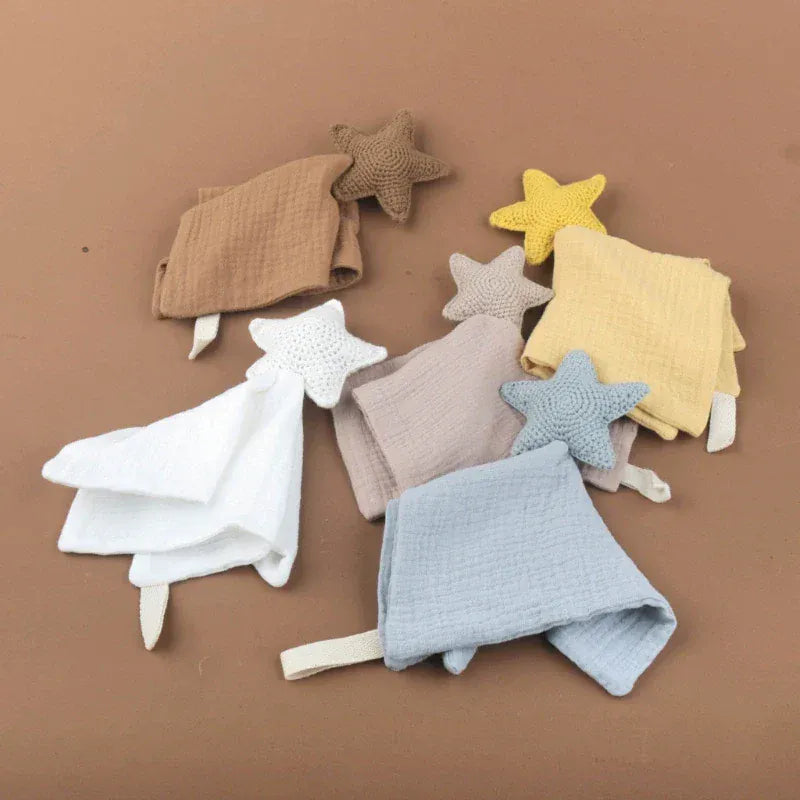 Baby Handdoek Met Ster Decor Katoen De Knuffel
