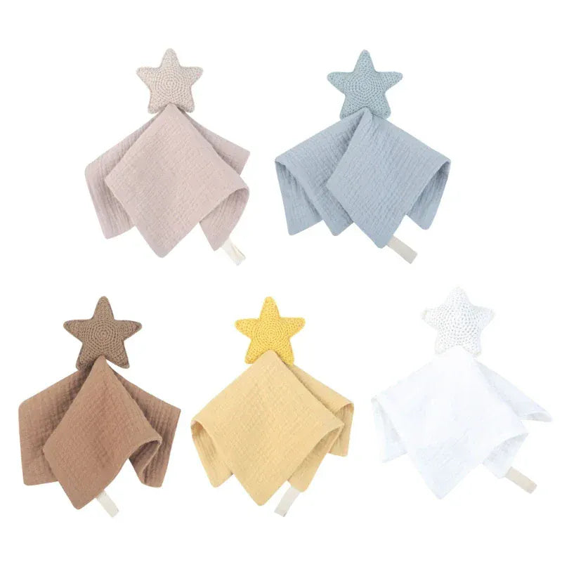 Baby Handdoek Met Ster Decor Katoen De Knuffel