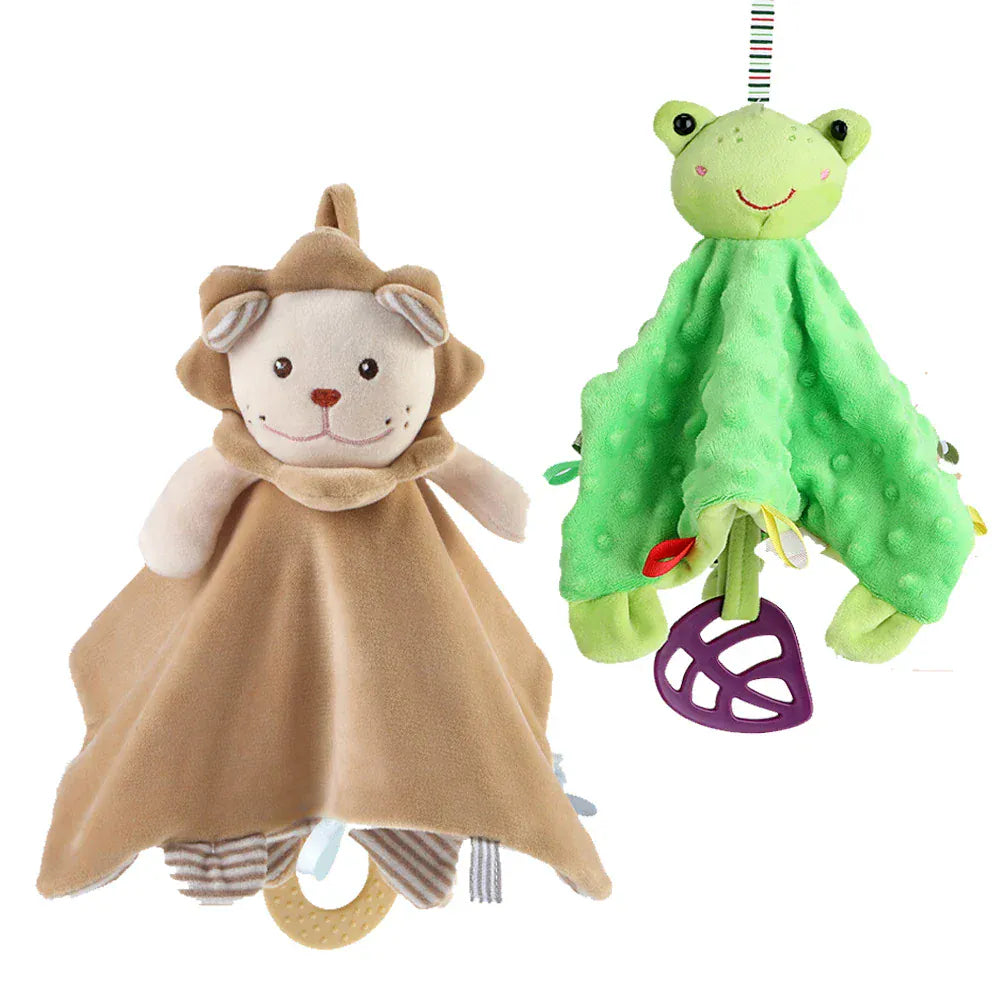 Baby Knuffel Dekentje Met Konijn Speelgoed De Knuffel Lion