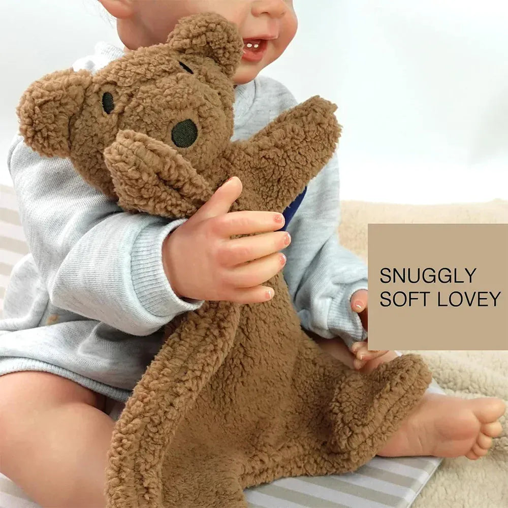 Baby Knuffeldoek Beer De Knuffel Beige sheep
