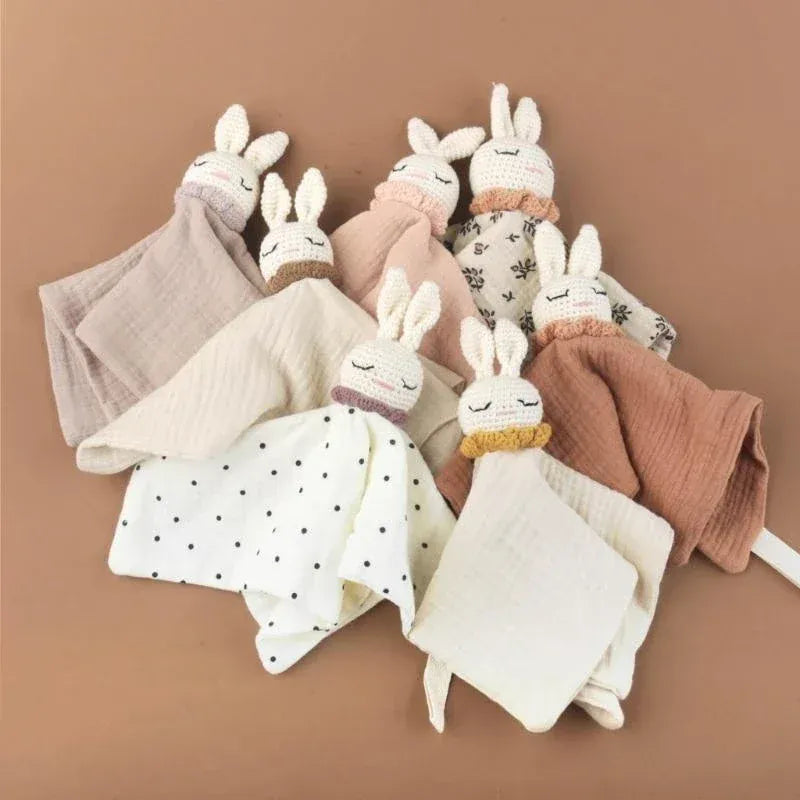 Baby Knuffeldoek Met Konijntjes De Knuffel