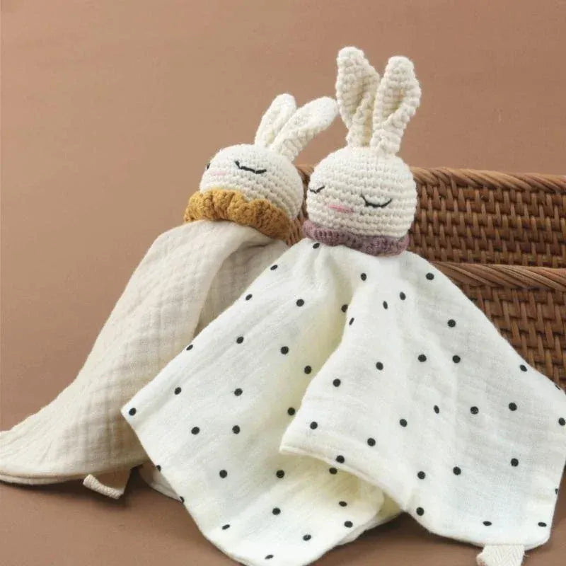 Baby Knuffeldoek Met Konijntjes De Knuffel