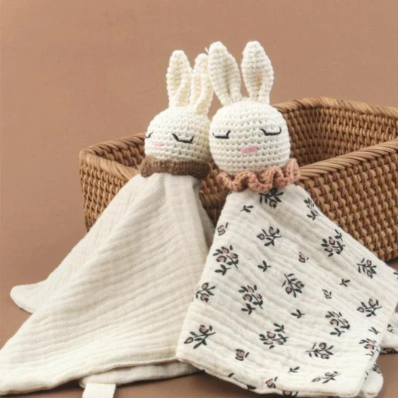 Baby Knuffeldoek Met Konijntjes De Knuffel