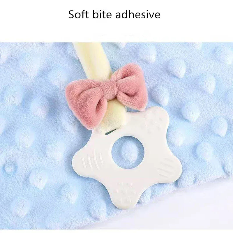 Baby Knuffeldoek Met Labels De Knuffel Rabbit