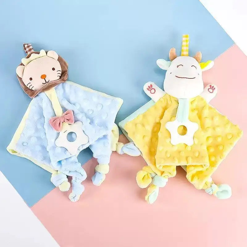 Baby Knuffeldoek Met Labels De Knuffel Rabbit