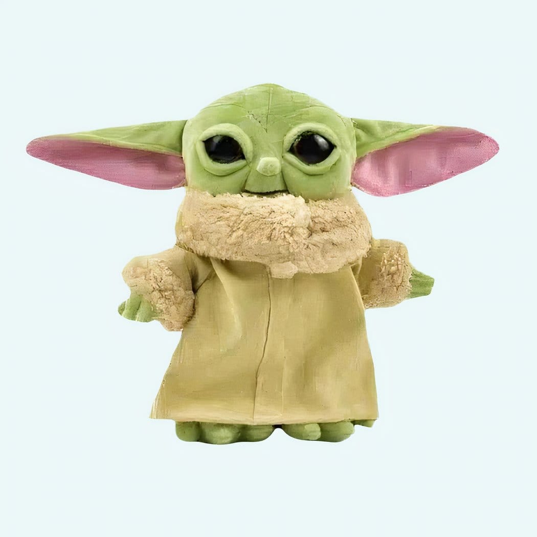 Baby Yoda Knuffel 20 cm met Mantelaccessoire Star Wars De Knuffel