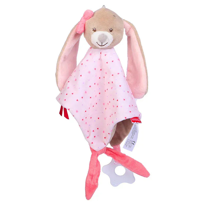 Babydoek Met Konijn Knuffel De Knuffel Elephant 26x26cm