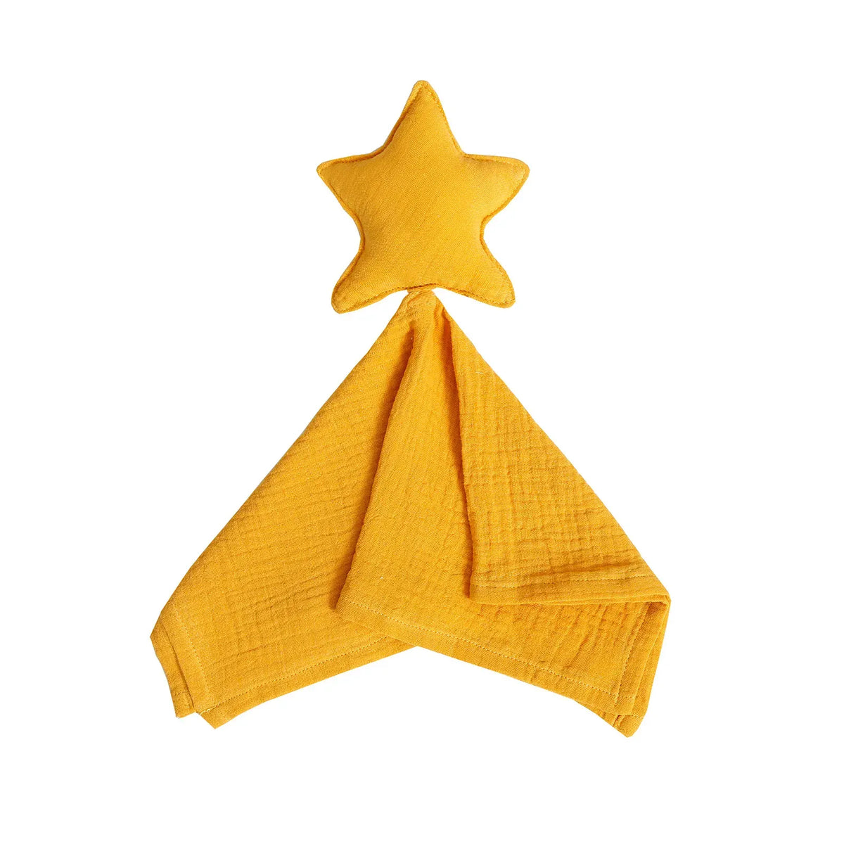 Babyspeendoek Zacht Knuffel De Knuffel Yellow star