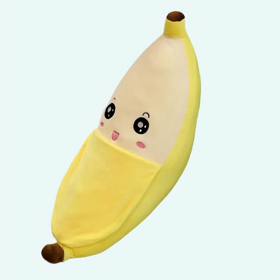 Banankussen Knuffel Voor Kinderen Zacht En Comfortabel De Knuffel