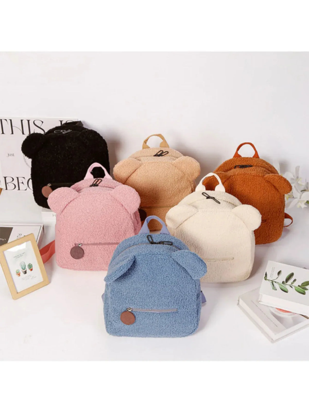 Beer Knuffel Rugzak | Pluche Kinderrugzak Teddybeer De Knuffel