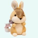 Beige Franse Knuffelkonijn Lapin Lièvre Kwaliteitsknuffel Uit Frankrijk De Knuffel